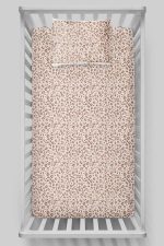 Organik Bebek Boy Lastikli Çarşaf Seti - Leopar Şıklığı - Görsel 3