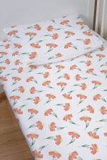 Organik Bebek Boy Lastikli Çarşaf Seti - Doğa Sevgisi - Görsel 2