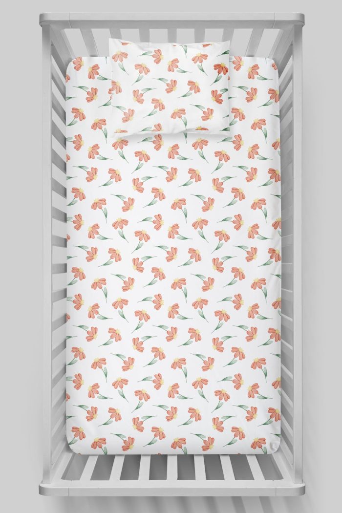 Organik Bebek Boy Lastikli Çarşaf Seti - Doğa Sevgisi - Görsel 3