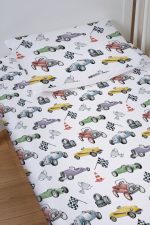 Organik Bebek Boy Lastikli Çarşaf Seti - Hızlı ve Eğlenceli - Görsel 2