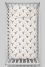 Organik Bebek Boy Lastikli Çarşaf Seti - Rüzgar Yolcusu - Görsel 3