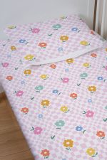 Organik Bebek Boy Lastikli Çarşaf Seti - Bahar Dansı - Görsel 2