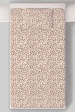 Organik Tek Kişilik Lastikli Çarşaf Seti - Leopar Şıklığı - Görsel 3