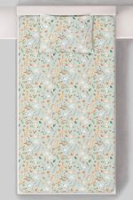 Organik Tek Kişilik Lastikli Çarşaf Seti - Doğanın Minik Sesleri - Görsel 3