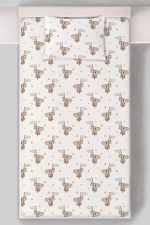 Organik Tek Kişilik Lastikli Çarşaf Seti - Rüzgar Yolcusu - Görsel 3