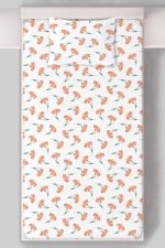 Organik Tek Kişilik Lastikli Çarşaf Seti - Doğa Sevgisi - Görsel 3