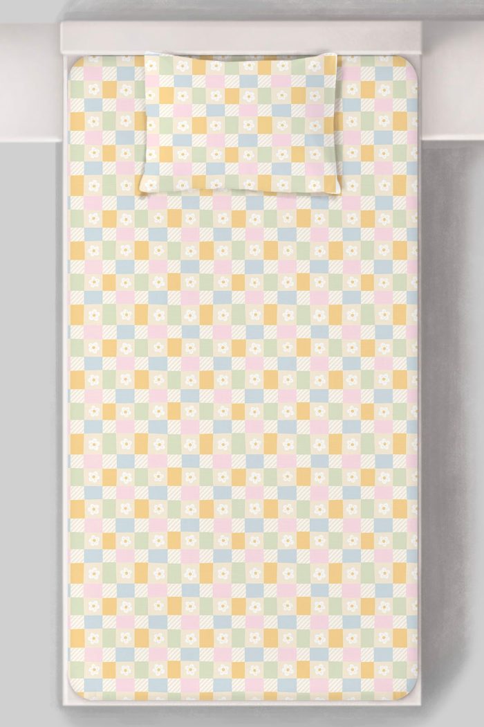 Organik Tek Kişilik Lastikli Çarşaf Seti - Sihirli Karaler - Görsel 3