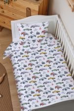 Organik Park Yatak Nevresim Takımı (80x120) - Hızlı ve Eğlenceli - Görsel 2