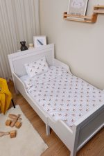 Organik Park Yatak Nevresim Takımı (80x120) - Minik Zarif Ceylan