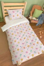 Organik Tek Kişilik Nevresim Takımı (160x220) - Bahar Dansı