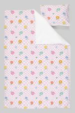 Organik Tek Kişilik Nevresim Takımı (160x220) - Bahar Dansı - Görsel 3