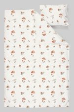 Organik Park Yatak Nevresim Takımı (80x120) - Doğal Mantarlar - Görsel 3