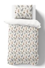 Organik Tek Kişilik Nevresim Takımı (160x220) - Doğa Macerası - Görsel 2