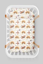 Organik Anne Yanı Nevresim Takımı (60x100) - Uçan Hayal - Görsel 3