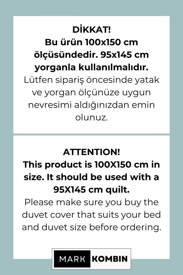 1_org_zoom-5631.jpg Organik Park Yatak Nevresim Takımı (80x120) - Mavi Şapkalı Ayıcık - Görsel 4