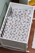 Organik Anne Yanı Nevresim Takımı (60x100) - Doğa Macerası