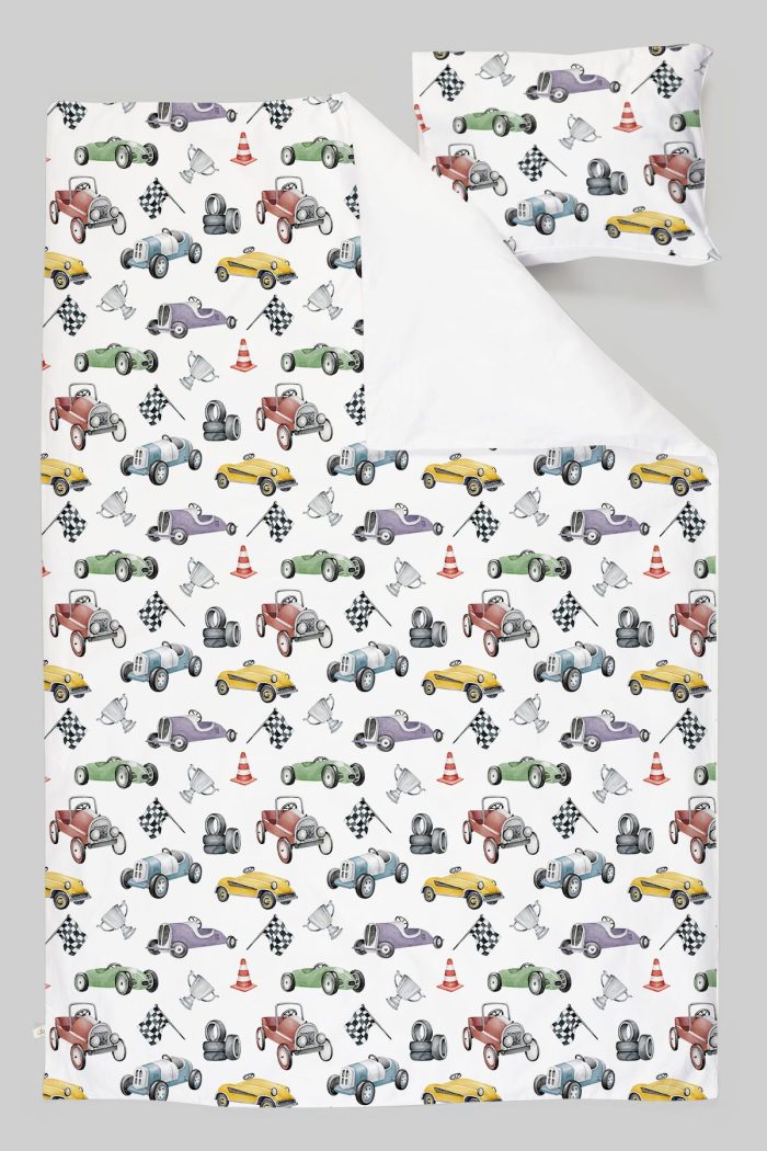 Organik Tek Kişilik Nevresim Takımı (160x220) - Hızlı ve Eğlenceli - Görsel 3