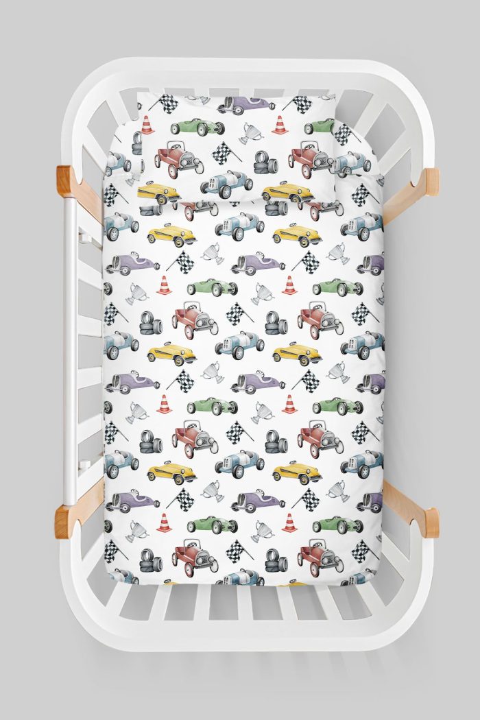 Organik Anne Yanı Nevresim Takımı (60x100) - Hızlı ve Eğlenceli - Görsel 3