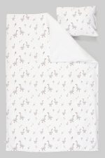 Organik Tek Kişilik Nevresim Takımı (160x220) - Huzurlu Kanatlar - Görsel 3