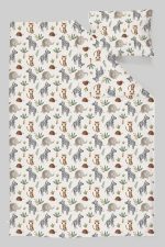 Organik Park Yatak Nevresim Takımı (80x120) - Doğa Macerası - Görsel 3