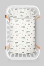 Organik Anne Yanı Nevresim Takımı (60x100) - Şehir Macerası - Görsel 3