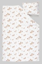 Organik Park Yatak Nevresim Takımı (80x120) - Minik Tay - Görsel 3