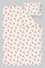 Organik Çarşaflı Park Yatak Nevresim Takımı (80x120) - Doğa Sevgisi - Görsel 3