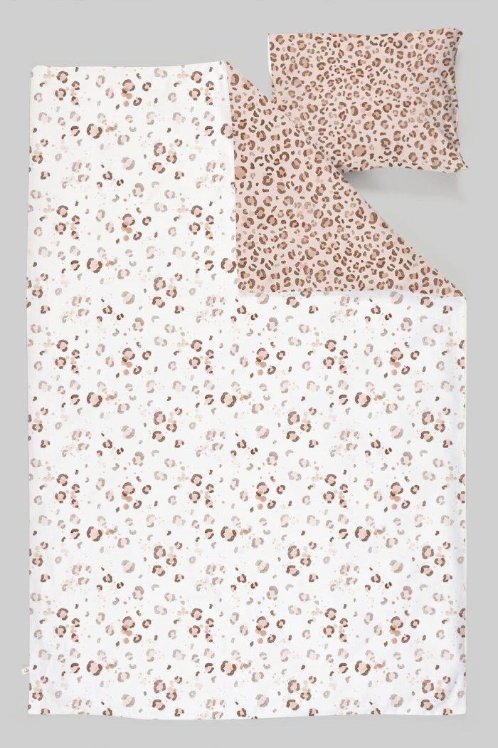 Organik Park Yatak Nevresim Takımı (80x120) - Leopar Şıklığı - Görsel 3