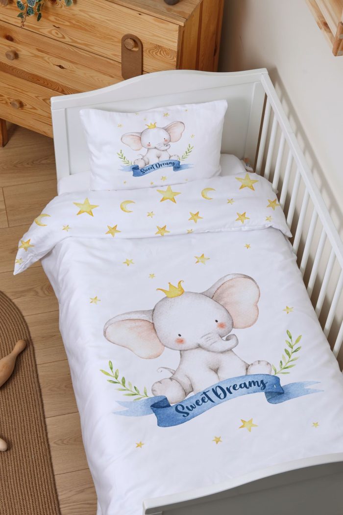 Organik Park Yatak Nevresim Takımı (80x120) - Kraliyet Düşleri - Görsel 2