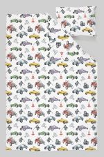 Organik Çarşaflı Bebek Nevresim Takımı (100x150) - Hızlı ve Eğlenceli - Görsel 3