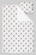 Organik Tek Kişilik Nevresim Takımı (160x220) - Kutup Dostları Penguenler - Görsel 3