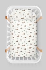 Organik Anne Yanı Nevresim Takımı (60x100) - Küçük Mühendis Rüyası - Görsel 3