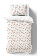 Organik Tek Kişilik Nevresim Takımı (160x220) - Doğa Sevgisi - Görsel 2