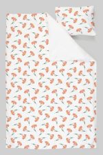 Organik Tek Kişilik Nevresim Takımı (160x220) - Doğa Sevgisi - Görsel 3