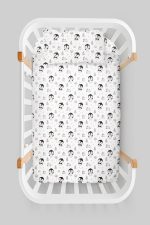 Organik Anne Yanı Nevresim Takımı (60x100) - Kutup Dostları Penguenler - Görsel 3