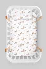 Organik Anne Yanı Nevresim Takımı (60x100) - Minik Tay - Görsel 3