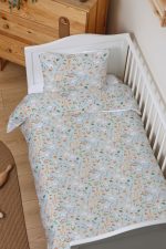 Organik Park Yatak Nevresim Takımı (80x120) - Doğanın Minik Sesleri - Görsel 2