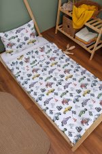 Organik Montessori Nevresim Seti (100x200) - Hızlı ve Eğlenceli