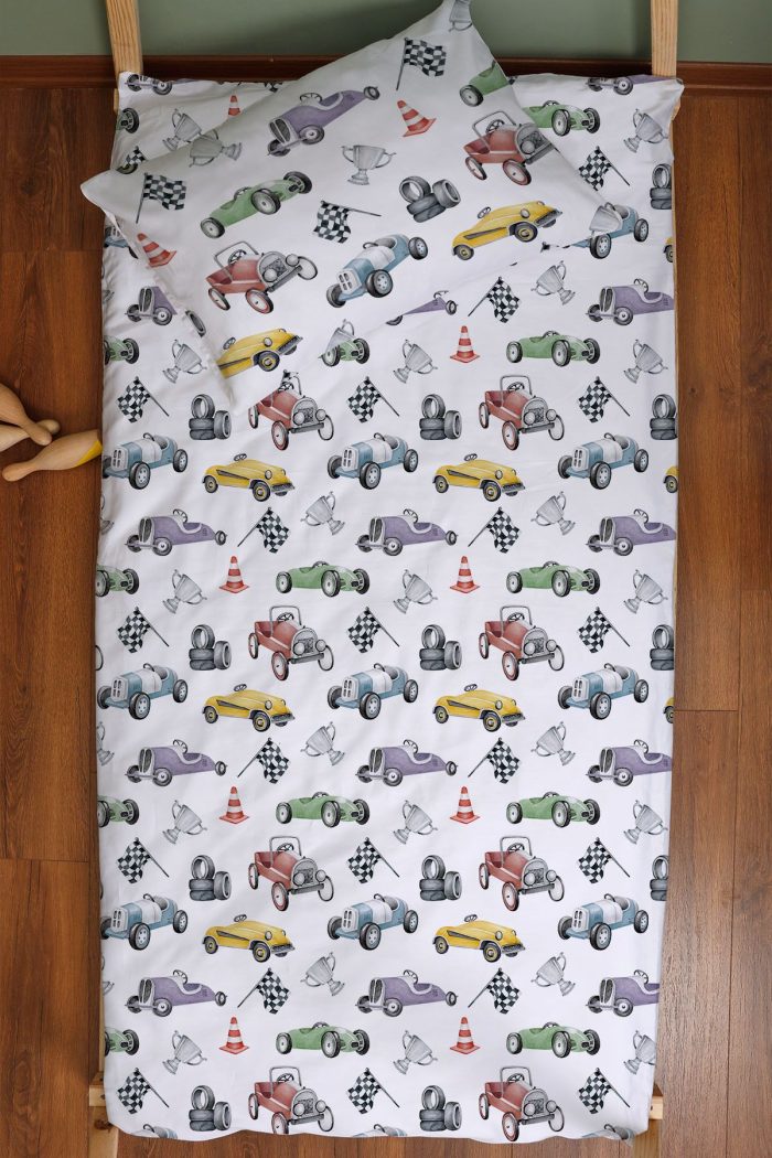 Organik Montessori Nevresim Seti (100x200) - Hızlı ve Eğlenceli - Görsel 3