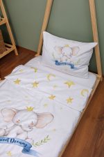 Organik Montessori Nevresim Seti (100x200) - Kraliyet Düşleri - Görsel 2