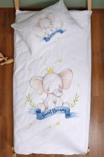 Organik Montessori Nevresim Seti (100x200) - Kraliyet Düşleri - Görsel 3