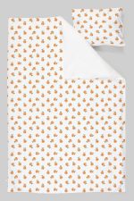 Organik Tek Kişilik Nevresim Takımı (160x220) - Portakal Bahçesi - Görsel 3