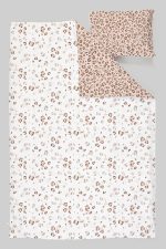 Organik Bebek Boy Nevresim Takımı (100x150) - Leopar Şıklığı - Görsel 3