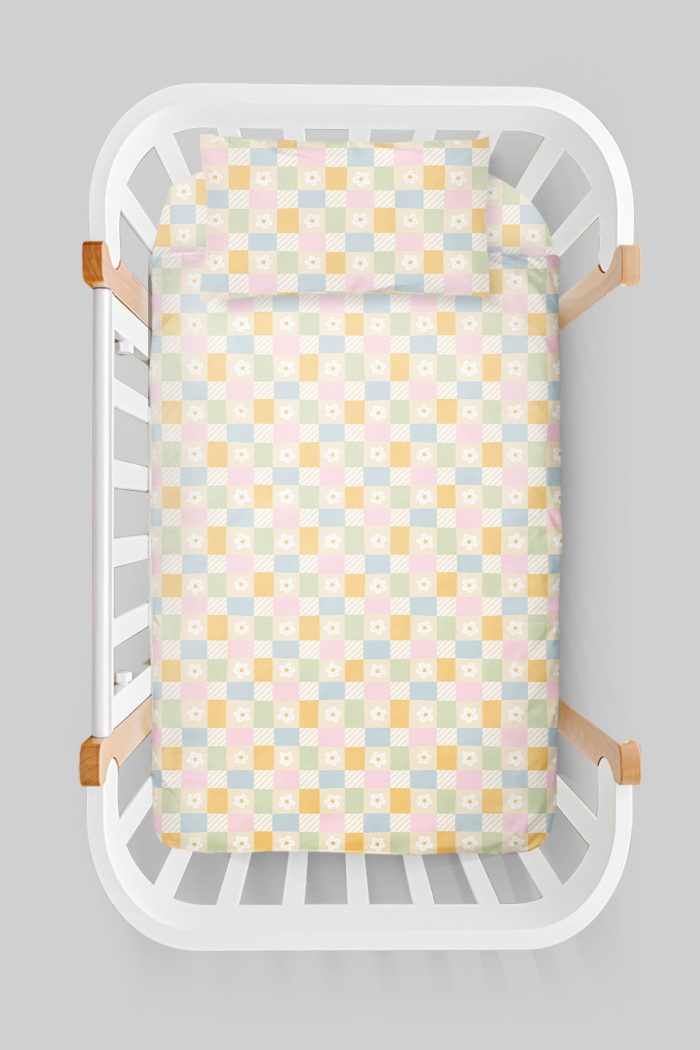 Organik Anne Yanı Nevresim Takımı (60x100) - Sihirli Karaler - Görsel 3