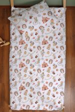 Organik Montessori Nevresim Seti (100x200) - Sihirli Minik Akrobasi - Görsel 3