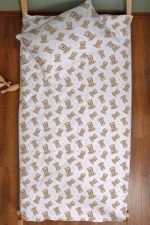 Organik Montessori Nevresim Seti (100x200) - Tatlı Ayıcık - Görsel 3