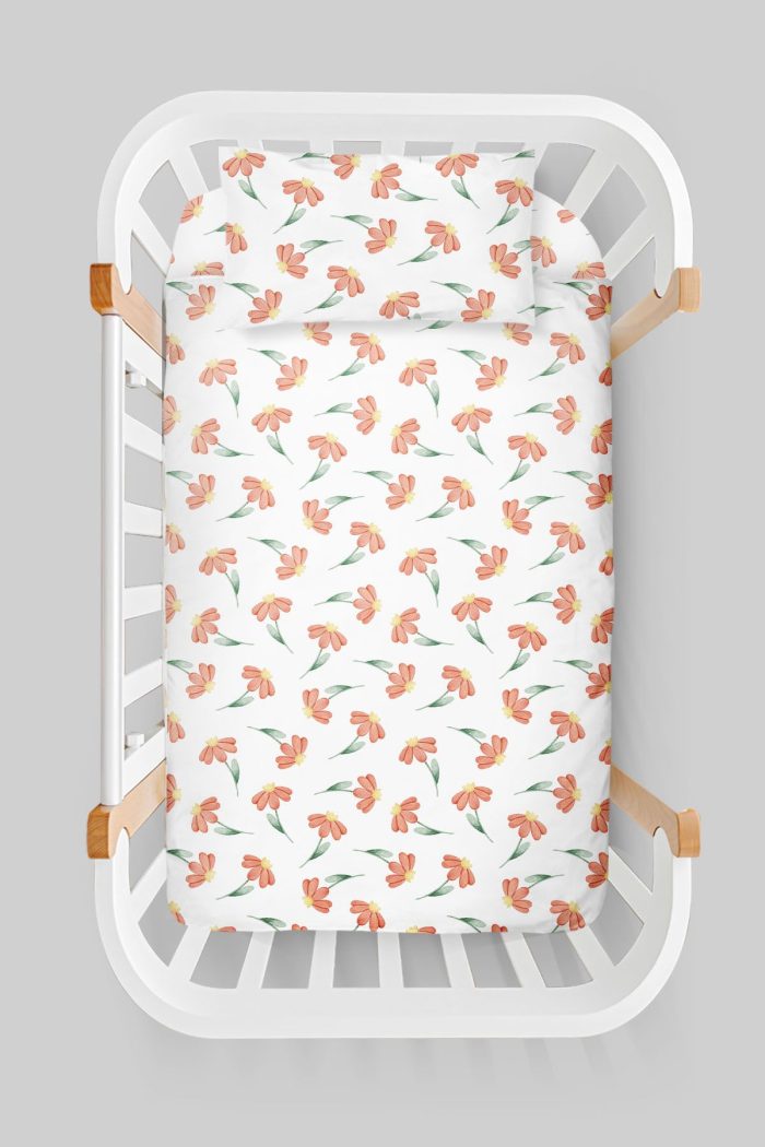 Organik Anne Yanı Nevresim Takımı (60x100) - Doğa Sevgisi - Görsel 3