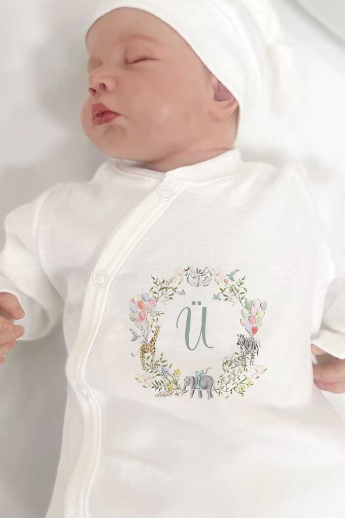 Organik 11'li Hastane Çıkışı - Safari Serisi - Ü Harfi - Görsel 2