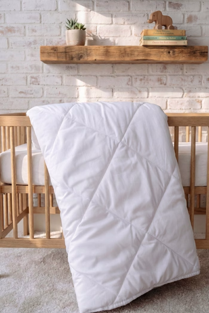 Park Yatak Kapitoneli Pamuk Saten Yorgan – 75X115 cm - Görsel 2