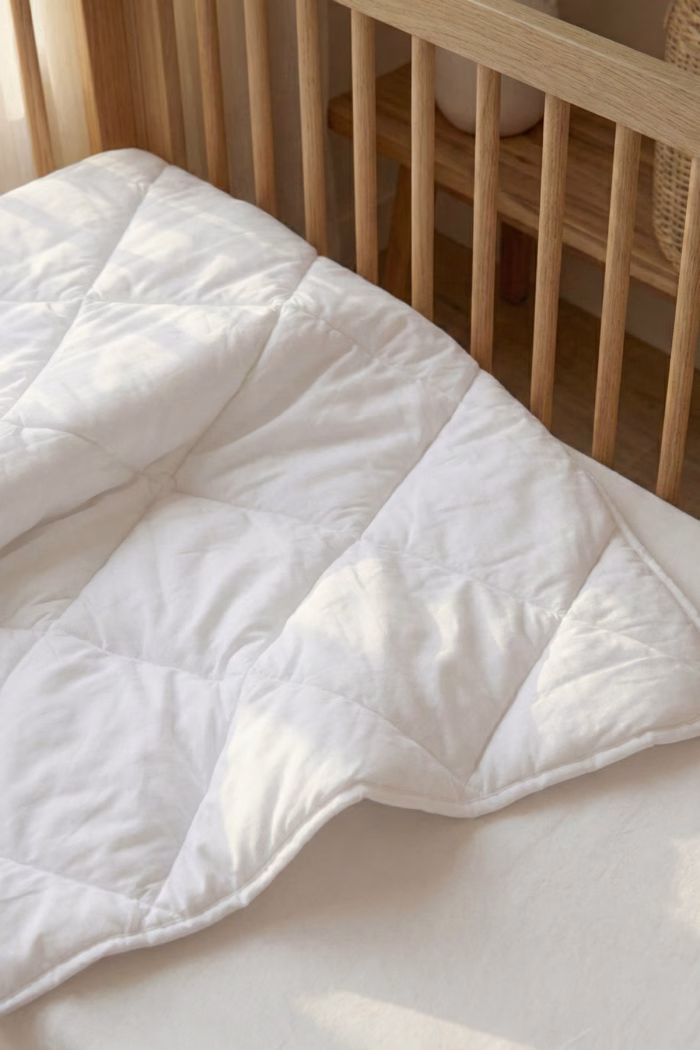 Park Yatak Kapitoneli Pamuk Saten Yorgan – 75X115 cm - Görsel 4